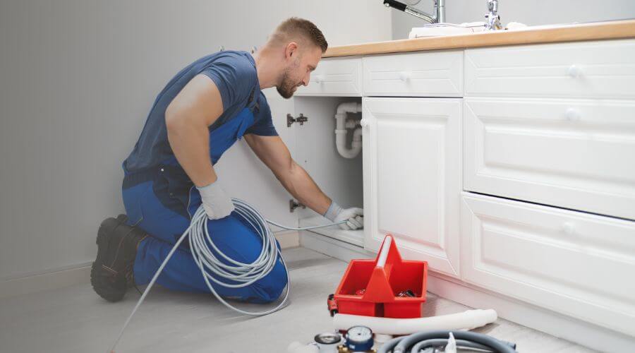 Local water heater installation in Pisek, ND